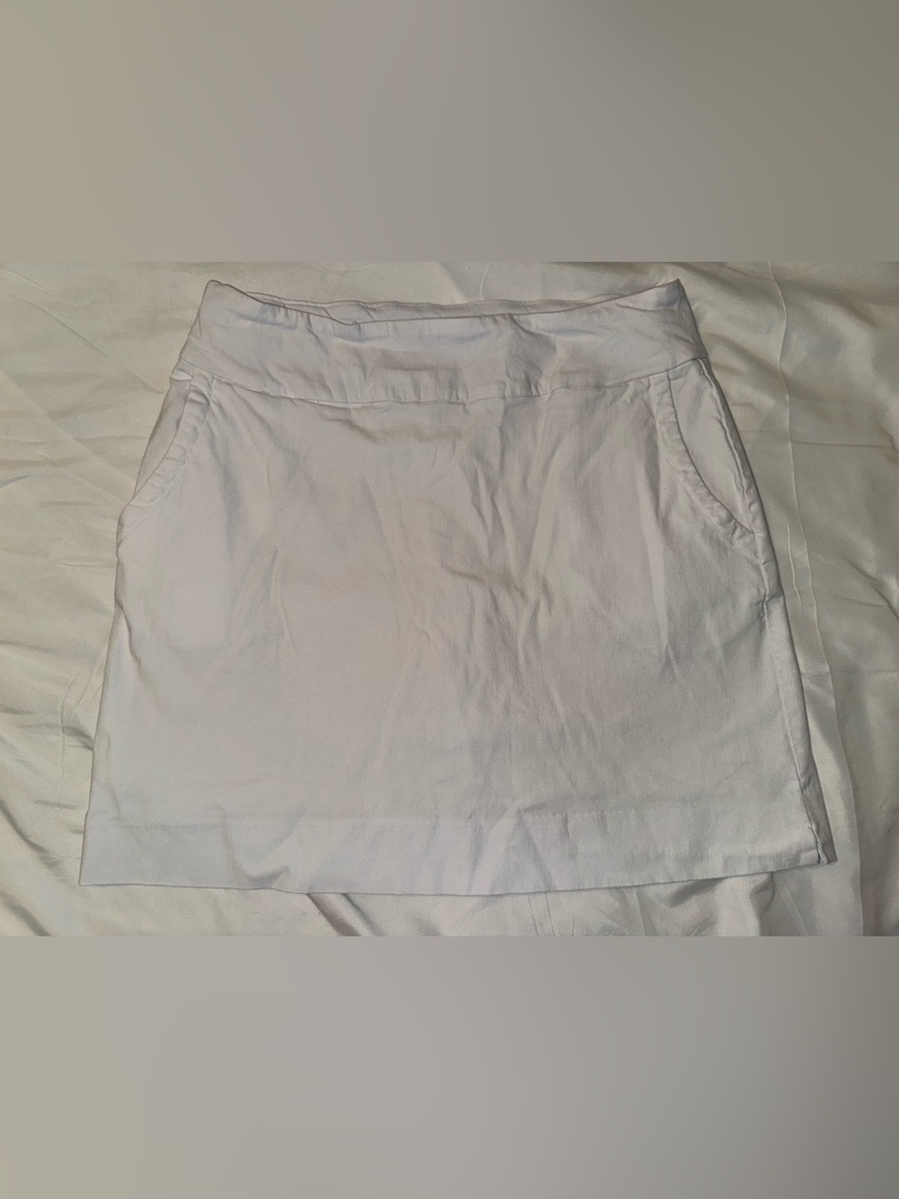 White Women's Skort - Clean Everyday Style